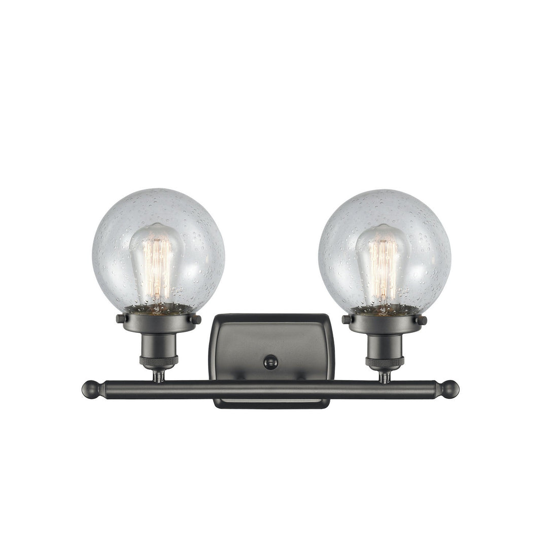 Innovations Ballston Urban 916-2W-OB-G204-6 Bath Vanity Light 16 in. wide - Oil Rubbed Bronze