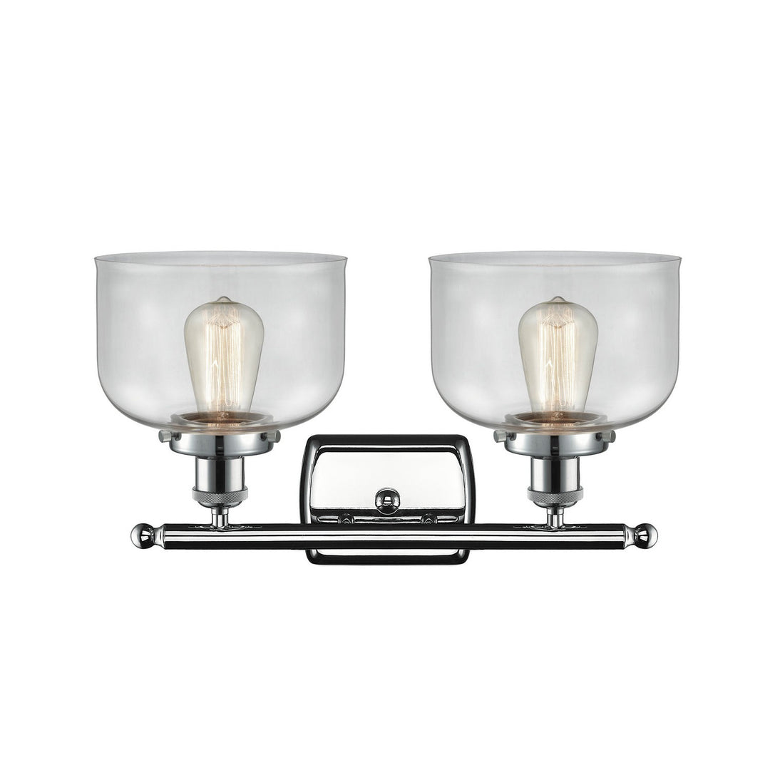 Innovations Ballston Urban 916-2W-PC-G72 Bath Vanity Light 18 in. wide - Polished Chrome