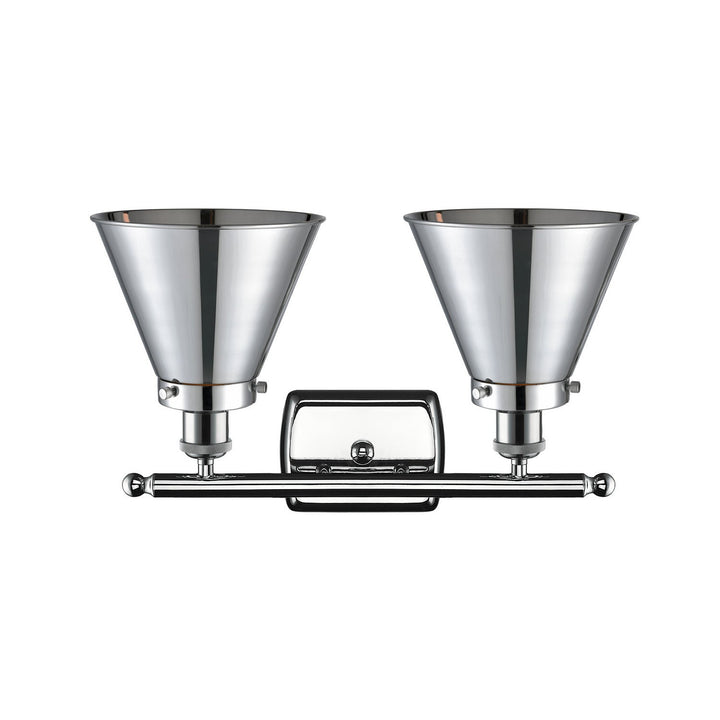 Innovations Ballston Urban 916-2W-PC-M13-PC-LED Bath Vanity Light 16 in. wide - Polished Chrome