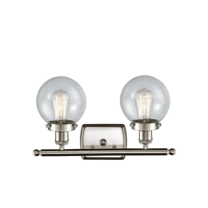 Innovations Ballston Urban 916-2W-SN-G204-6 Bath Vanity Light 16 in. wide - Brushed Satin Nickel