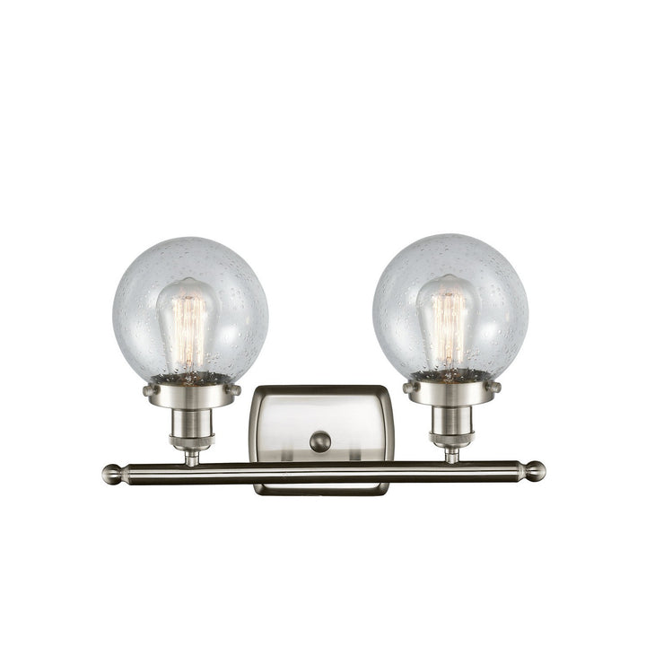 Innovations Ballston Urban 916-2W-SN-G204-6-LED Bath Vanity Light 16 in. wide - Brushed Satin Nickel