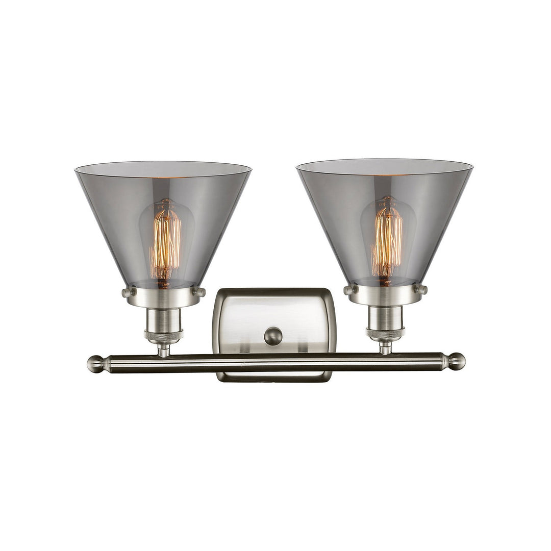 Innovations Ballston Urban 916-2W-SN-G43 Bath Vanity Light 18 in. wide - Brushed Satin Nickel