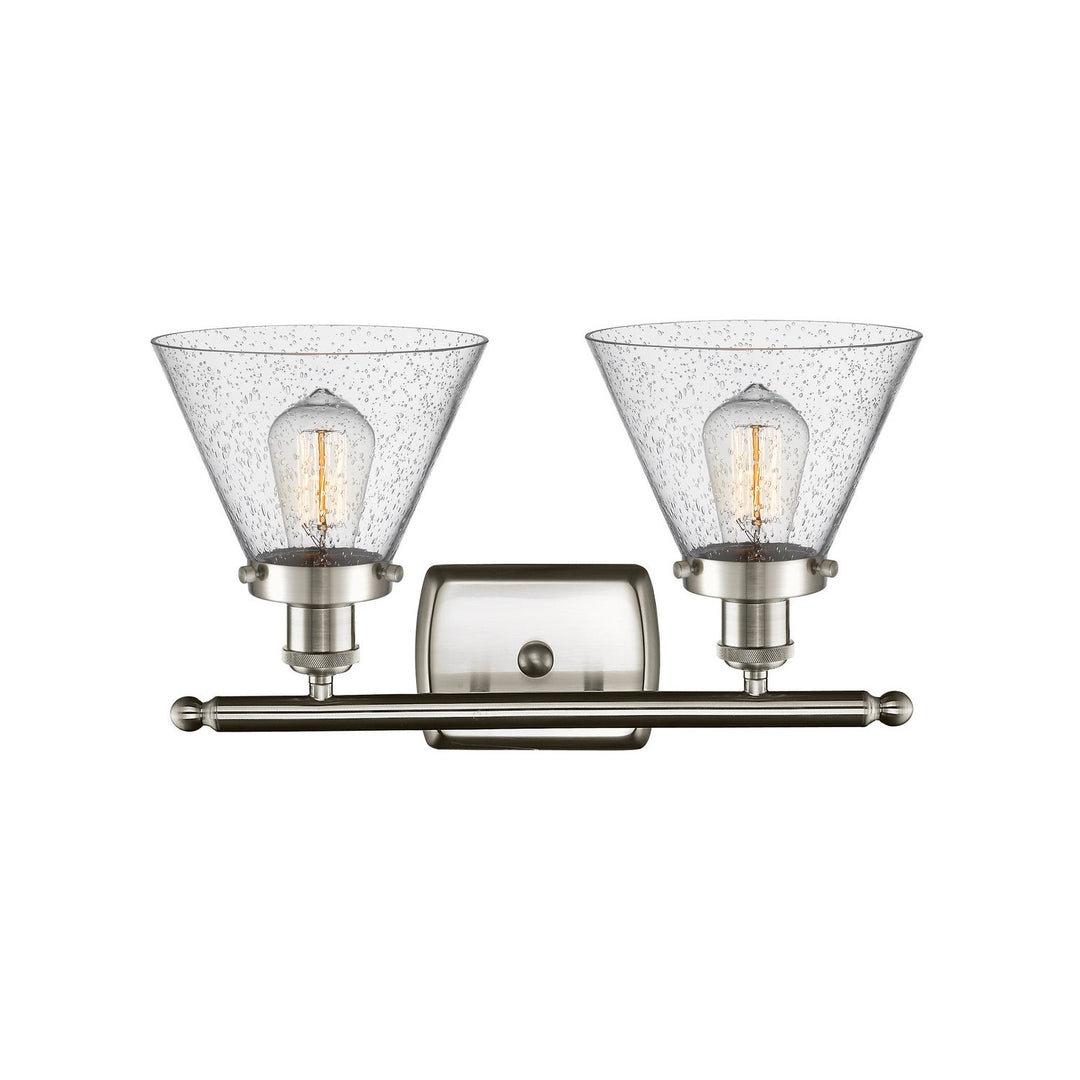 Innovations Ballston Urban 916-2W-SN-G44 Bath Vanity Light 18 in. wide - Brushed Satin Nickel