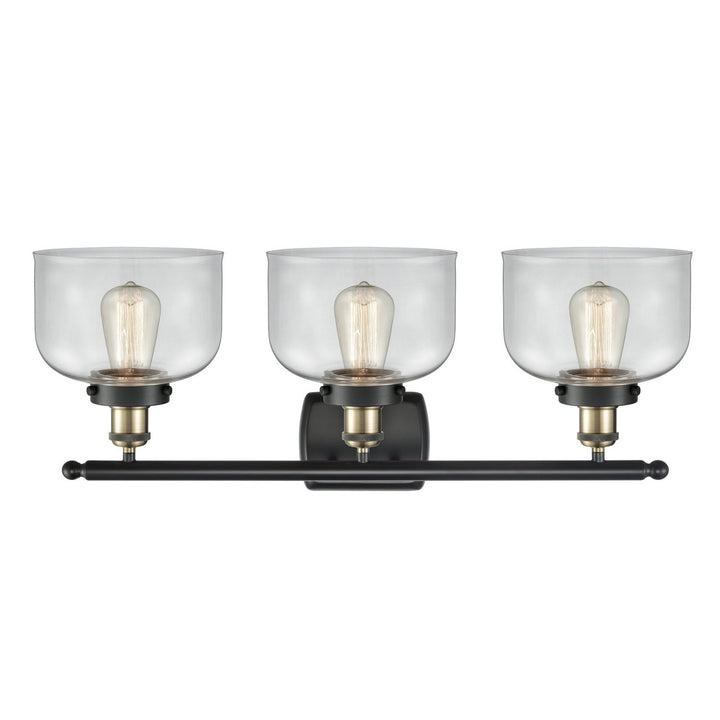 Innovations Ballston Urban 916-3W-BAB-G72-LED Bath Vanity Light 28 in. wide - Black Antique Brass