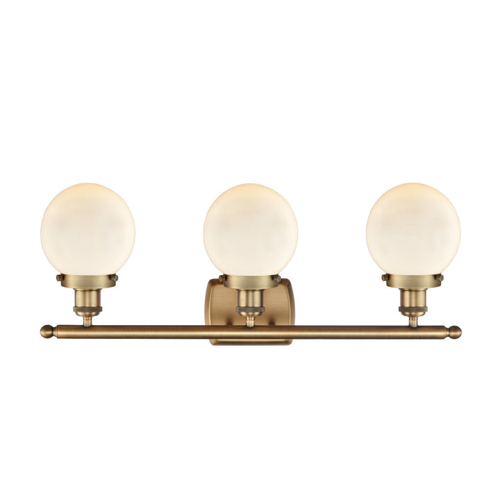 Innovations Ballston Urban 916-3W-BB-G201-6-LED Bath Vanity Light 26 in. wide - Brushed Brass