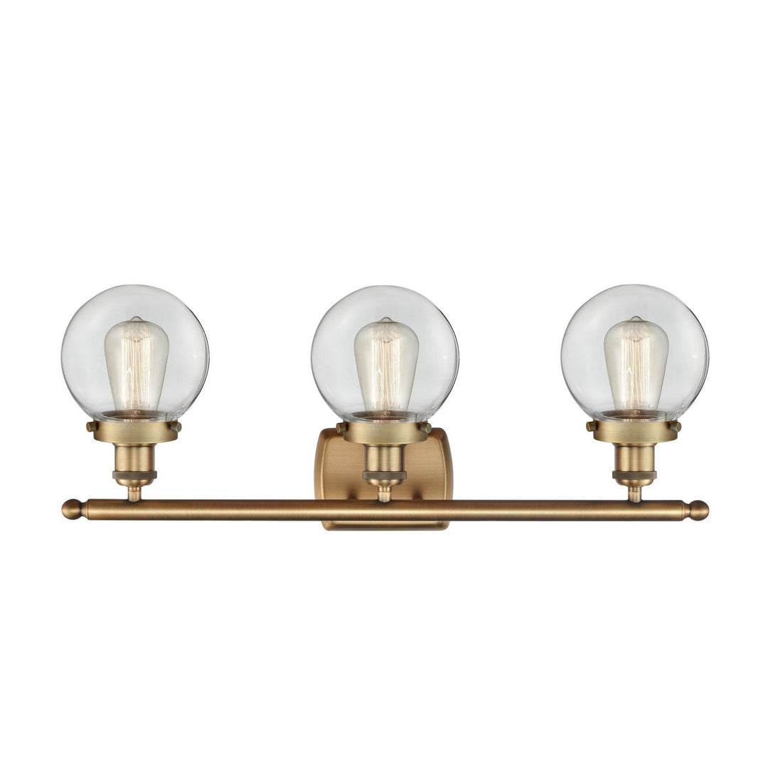Innovations Ballston Urban 916-3W-BB-G202-6-LED Bath Vanity Light 26 in. wide - Brushed Brass