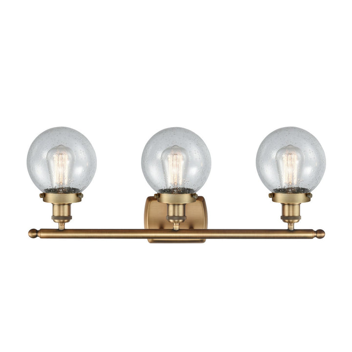 Innovations Ballston Urban 916-3W-BB-G204-6 Bath Vanity Light 26 in. wide - Brushed Brass