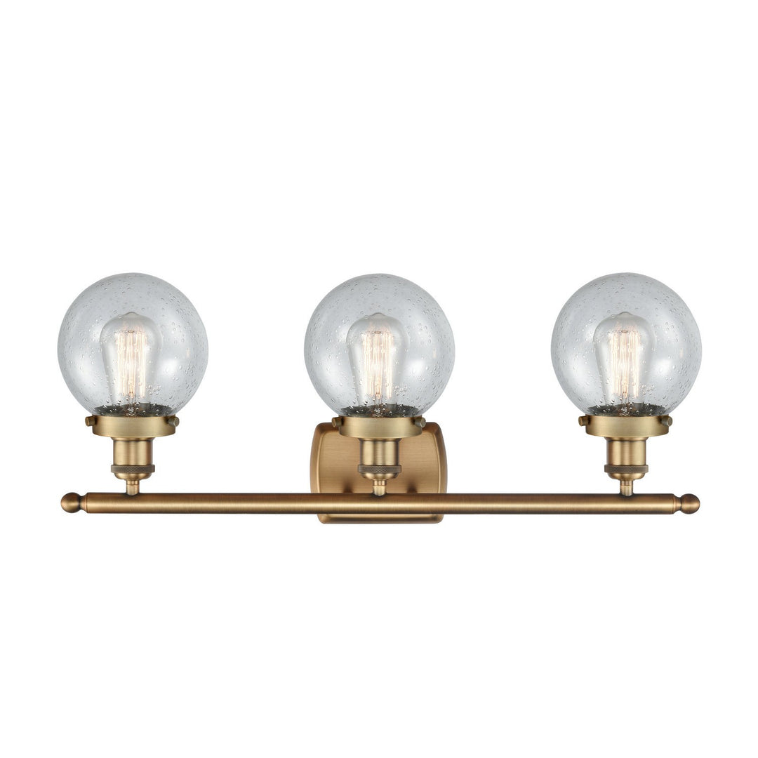 Innovations Ballston Urban 916-3W-BB-G204-6-LED Bath Vanity Light 26 in. wide - Brushed Brass