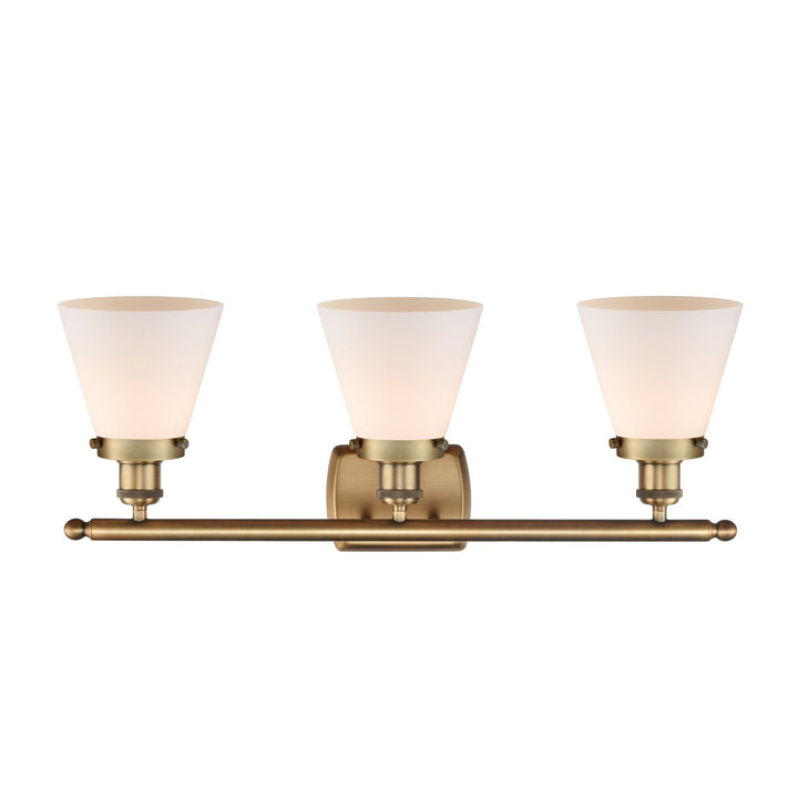 Innovations Ballston Urban 916-3W-BB-G61-LED Bath Vanity Light 26 in. wide - Brushed Brass
