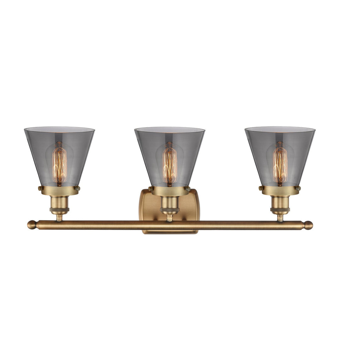 Innovations Ballston Urban 916-3W-BB-G63-LED Bath Vanity Light 26 in. wide - Brushed Brass