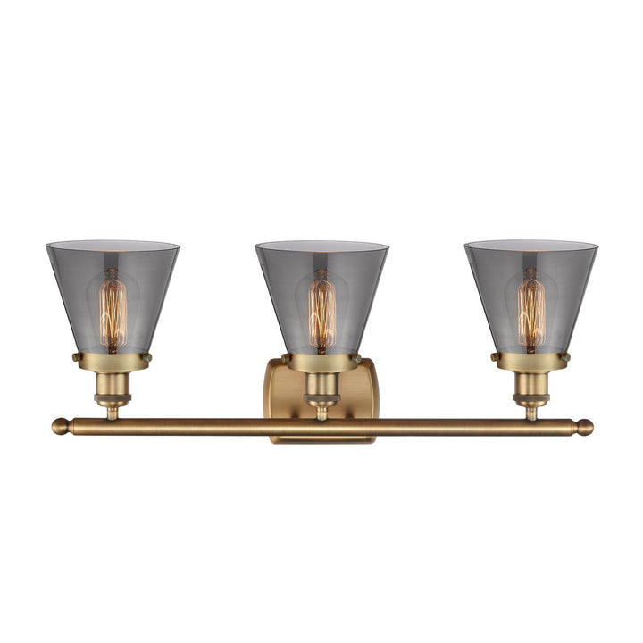 Innovations Ballston Urban 916-3W-BB-G63-LED Bath Vanity Light 26 in. wide - Brushed Brass