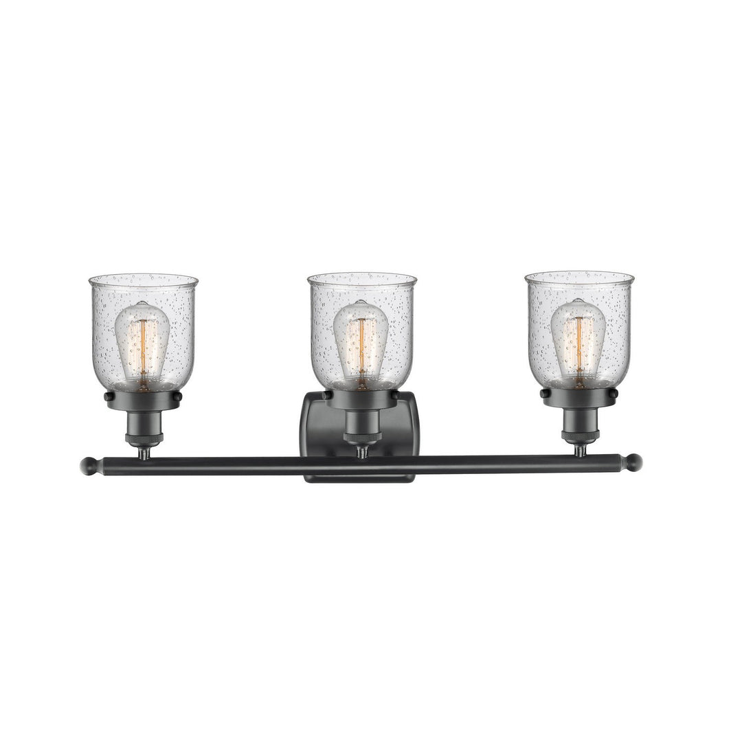 Innovations Ballston Urban 916-3W-BK-G54-LED Bath Vanity Light 26 in. wide - Matte Black