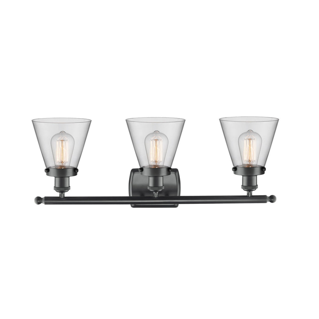 Innovations Ballston Urban 916-3W-BK-G62 Bath Vanity Light 26 in. wide - Matte Black