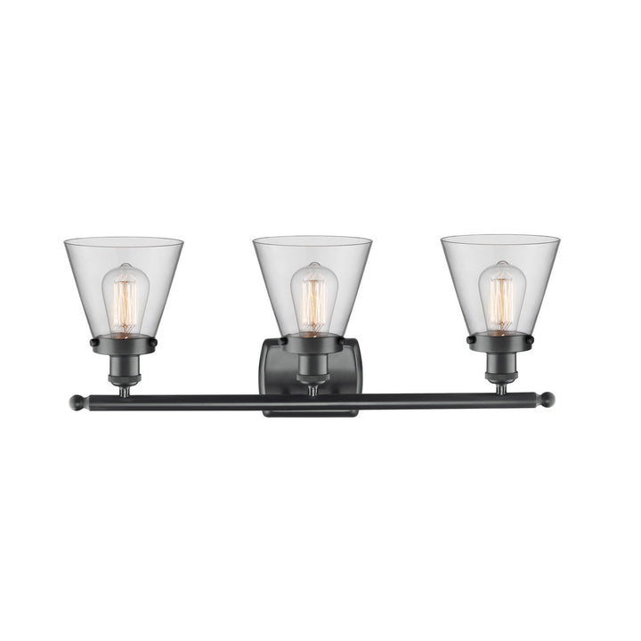 Innovations Ballston Urban 916-3W-BK-G62 Bath Vanity Light 26 in. wide - Matte Black