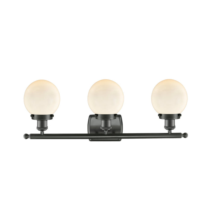 Innovations Ballston Urban 916-3W-OB-G201-6-LED Bath Vanity Light 26 in. wide - Oil Rubbed Bronze