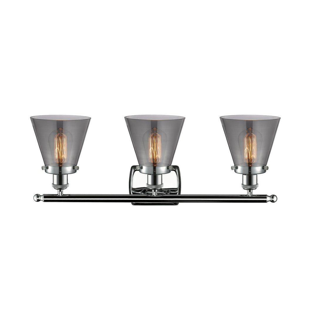 Innovations Ballston Urban 916-3W-PC-G63 Bath Vanity Light 26 in. wide - Polished Chrome