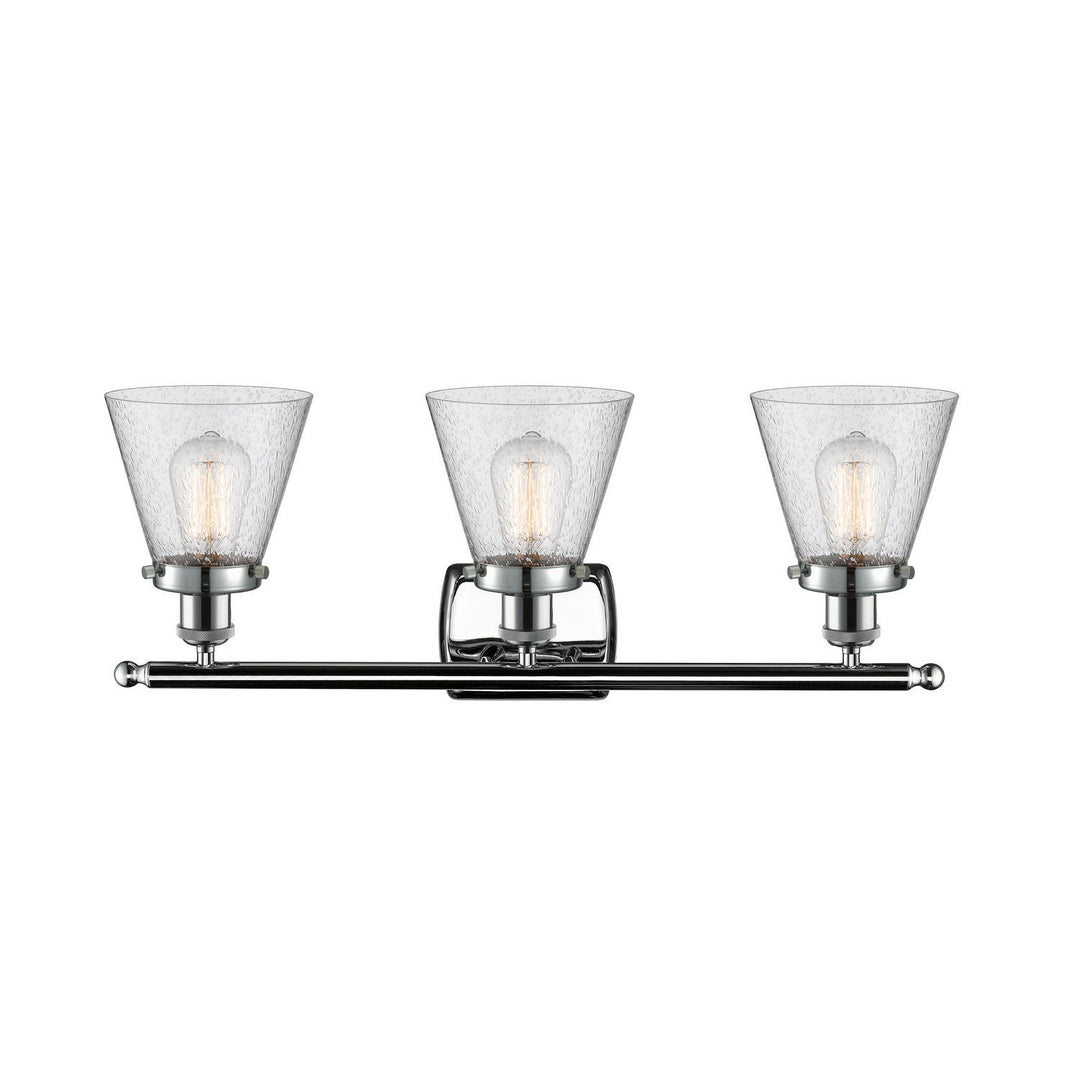 Innovations Ballston Urban 916-3W-PC-G64 Bath Vanity Light 26 in. wide - Polished Chrome