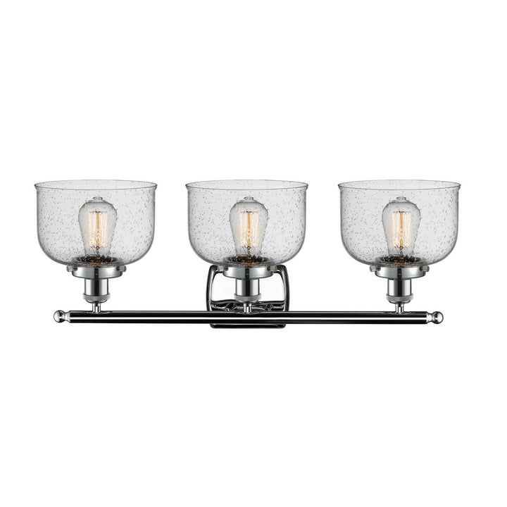 Innovations Ballston Urban 916-3W-PC-G74 Bath Vanity Light 28 in. wide - Polished Chrome