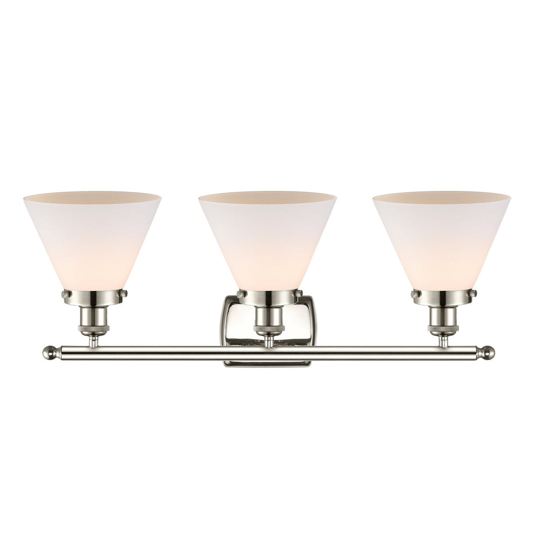 Innovations Ballston Urban 916-3W-PN-G41 Bath Vanity Light 28 in. wide - Polished Nickel