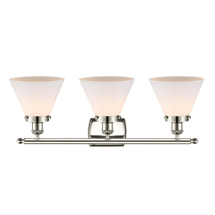 Innovations Ballston Urban 916-3W-PN-G41 Bath Vanity Light 28 in. wide - Polished Nickel