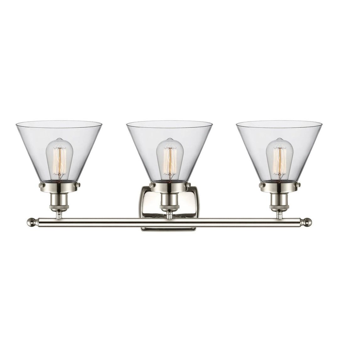 Innovations Ballston Urban 916-3W-PN-G42 Bath Vanity Light 28 in. wide - Polished Nickel