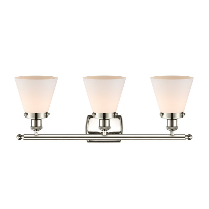 Innovations Ballston Urban 916-3W-PN-G61-LED Bath Vanity Light 26 in. wide - Polished Nickel