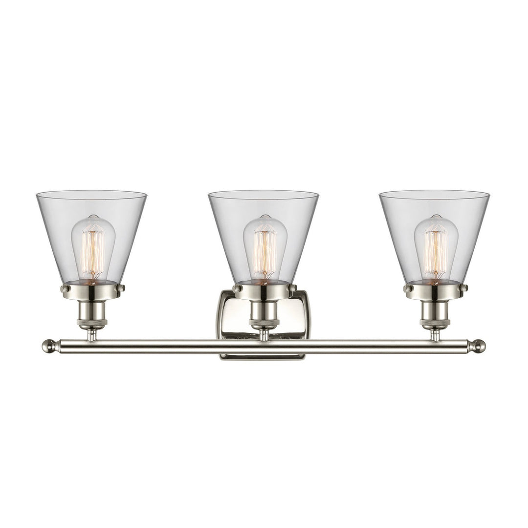 Innovations Ballston Urban 916-3W-PN-G62-LED Bath Vanity Light 26 in. wide - Polished Nickel