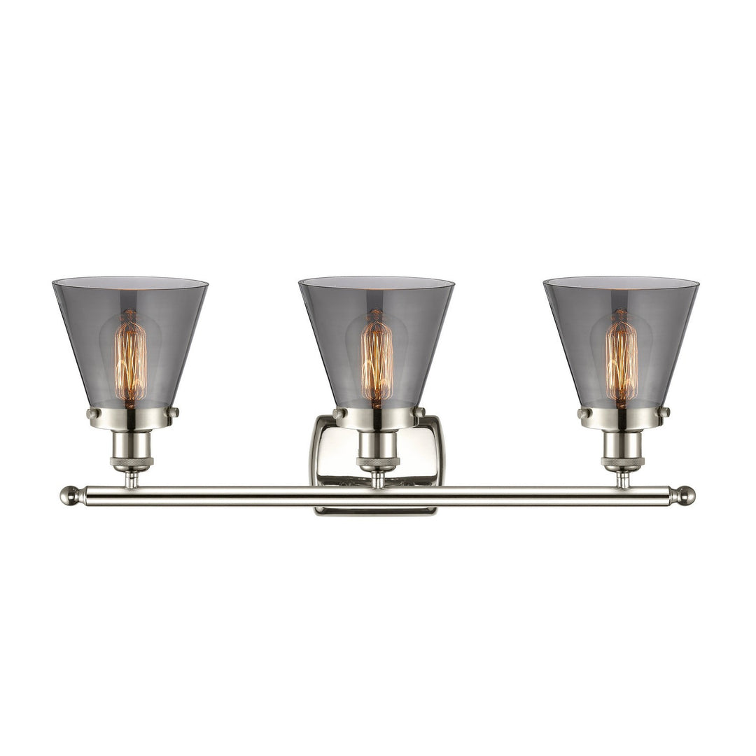 Innovations Ballston Urban 916-3W-PN-G63-LED Bath Vanity Light 26 in. wide - Polished Nickel