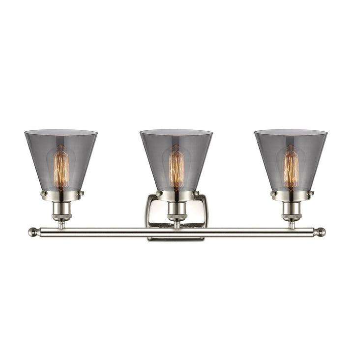 Innovations Ballston Urban 916-3W-PN-G63-LED Bath Vanity Light 26 in. wide - Polished Nickel