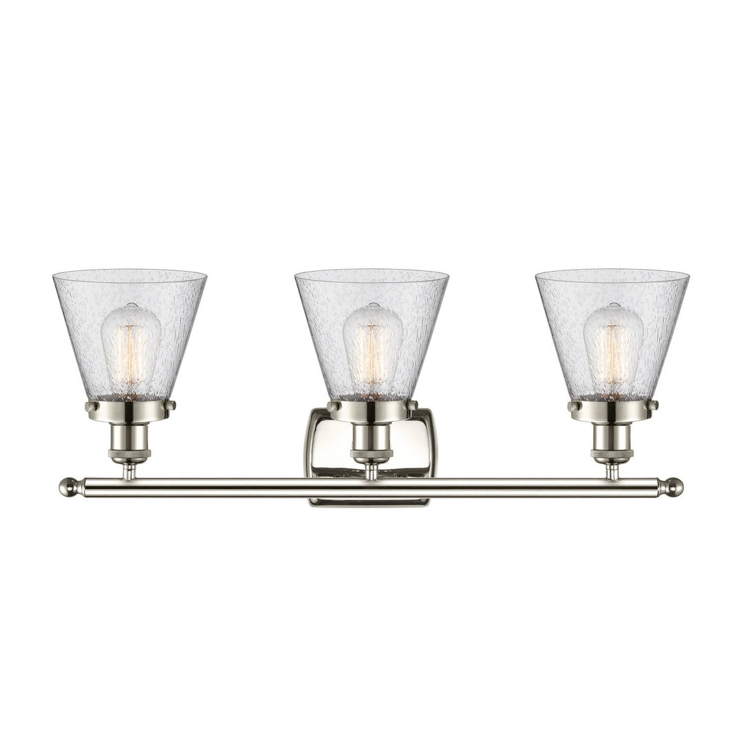 Innovations Ballston Urban 916-3W-PN-G64 Bath Vanity Light 26 in. wide - Polished Nickel