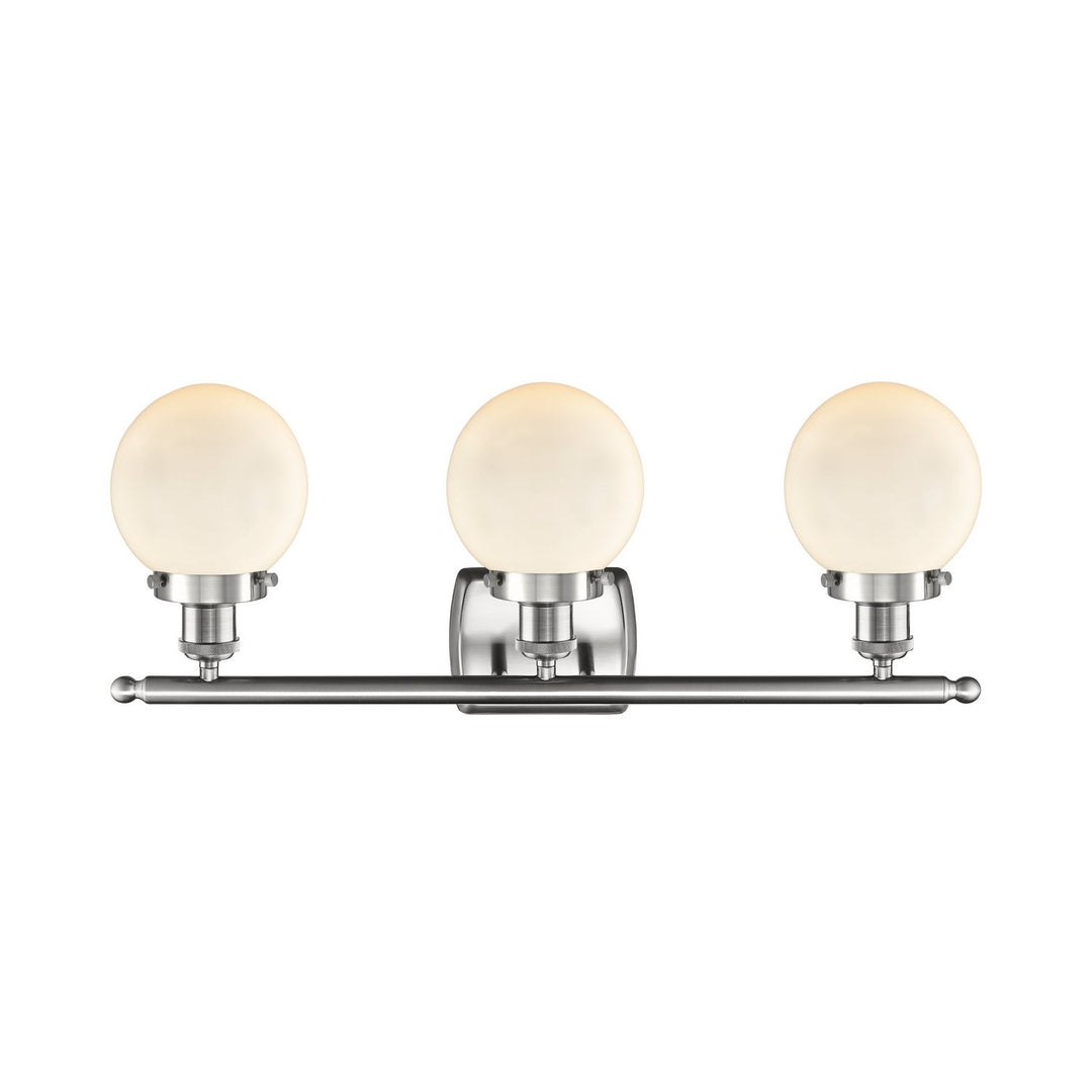 Innovations Ballston Urban 916-3W-SN-G201-6 Bath Vanity Light 26 in. wide - Brushed Satin Nickel