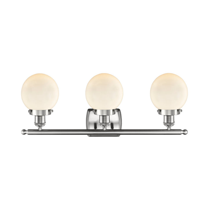 Innovations Ballston Urban 916-3W-SN-G201-6 Bath Vanity Light 26 in. wide - Brushed Satin Nickel