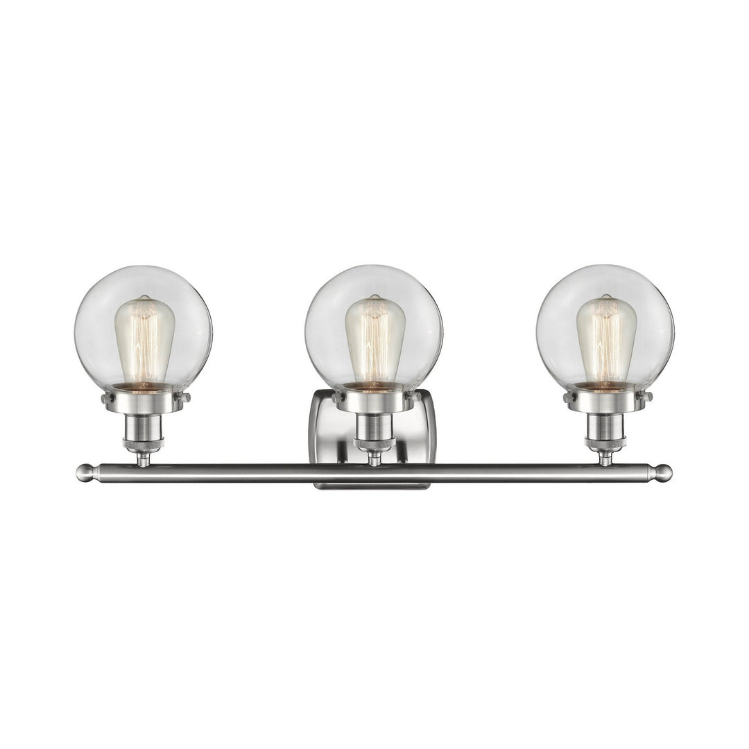 Innovations Ballston Urban 916-3W-SN-G202-6-LED Bath Vanity Light 26 in. wide - Brushed Satin Nickel