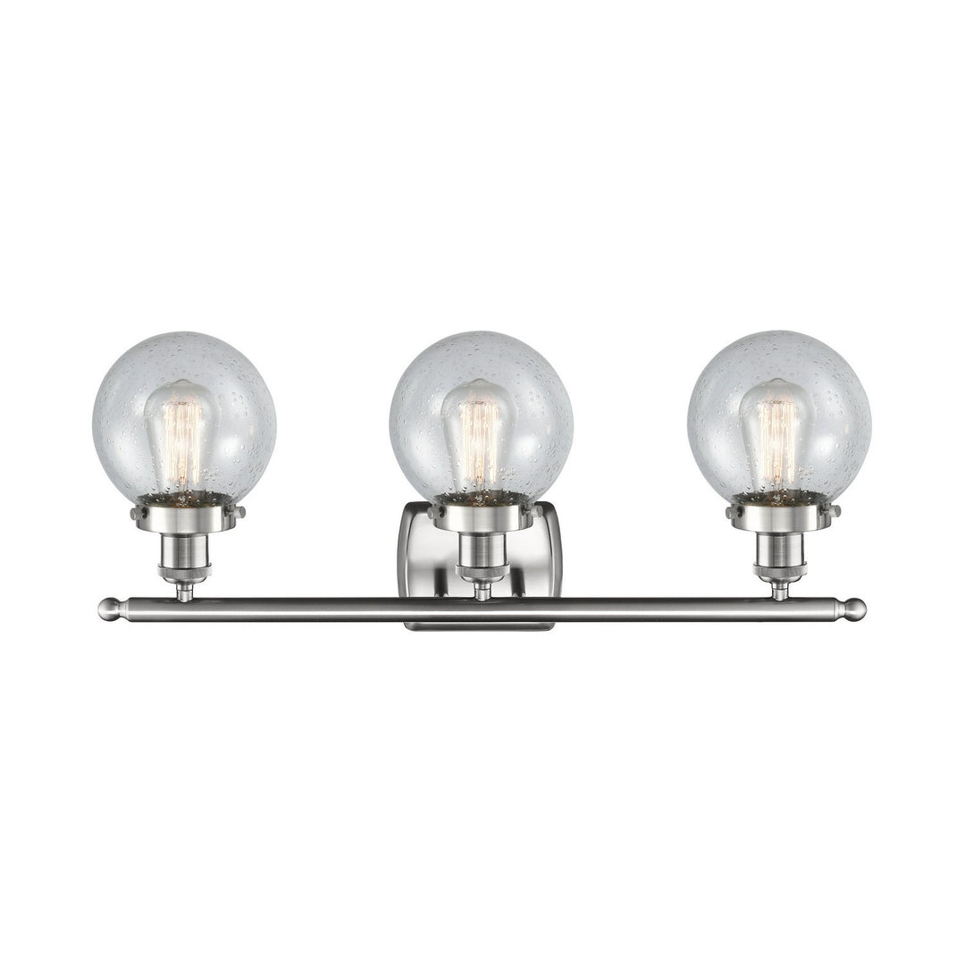 Innovations Ballston Urban 916-3W-SN-G204-6-LED Bath Vanity Light 26 in. wide - Brushed Satin Nickel
