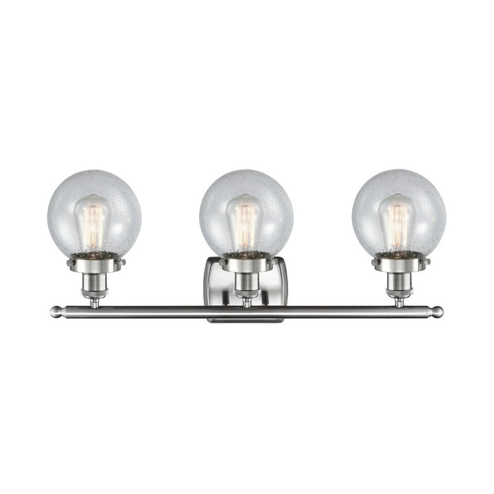 Innovations Ballston Urban 916-3W-SN-G204-6-LED Bath Vanity Light 26 in. wide - Brushed Satin Nickel