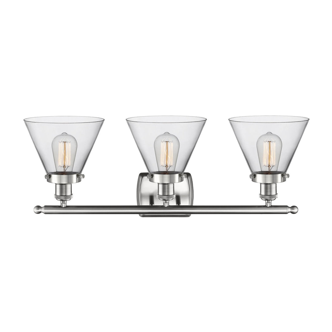 Innovations Ballston Urban 916-3W-SN-G42-LED Bath Vanity Light 28 in. wide - Brushed Satin Nickel