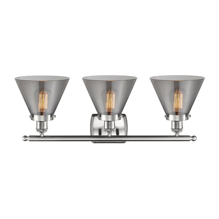 Innovations Ballston Urban 916-3W-SN-G43 Bath Vanity Light 28 in. wide - Brushed Satin Nickel