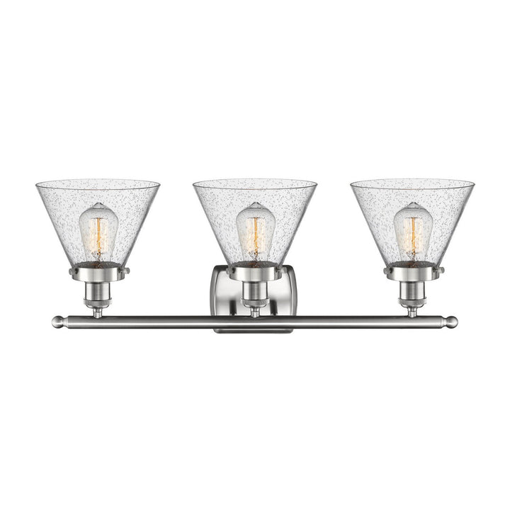 Innovations Ballston Urban 916-3W-SN-G44 Bath Vanity Light 28 in. wide - Brushed Satin Nickel
