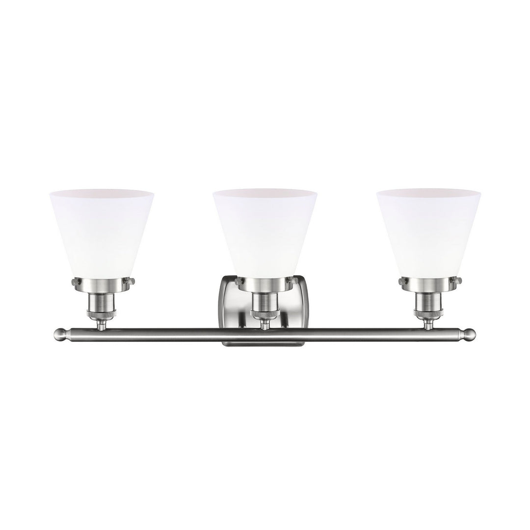 Innovations Ballston Urban 916-3W-SN-G61-LED Bath Vanity Light 26 in. wide - Brushed Satin Nickel
