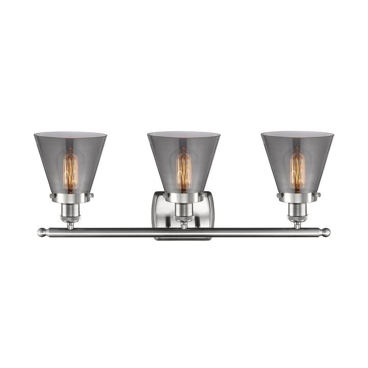 Innovations Ballston Urban 916-3W-SN-G63-LED Bath Vanity Light 26 in. wide - Brushed Satin Nickel