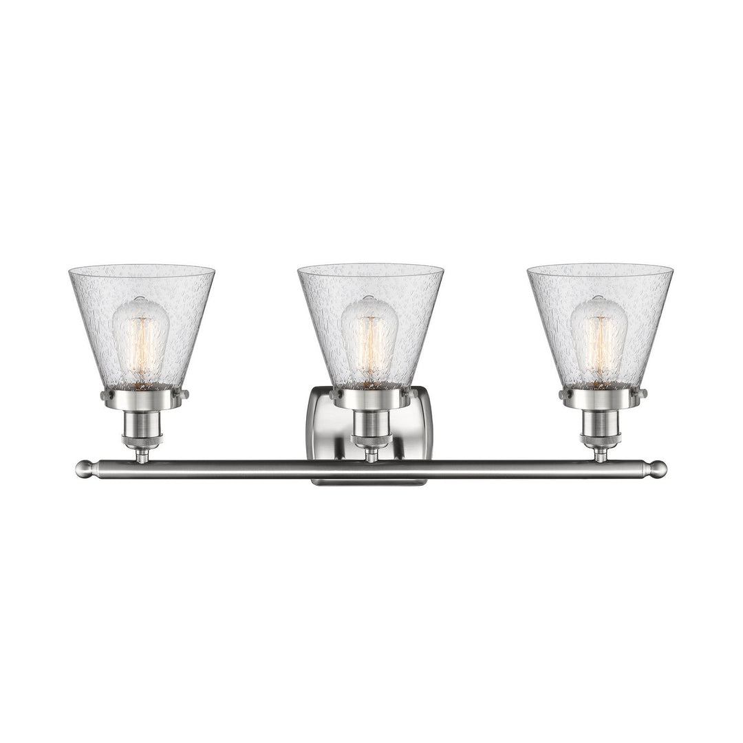 Innovations Ballston Urban 916-3W-SN-G64 Bath Vanity Light 26 in. wide - Brushed Satin Nickel