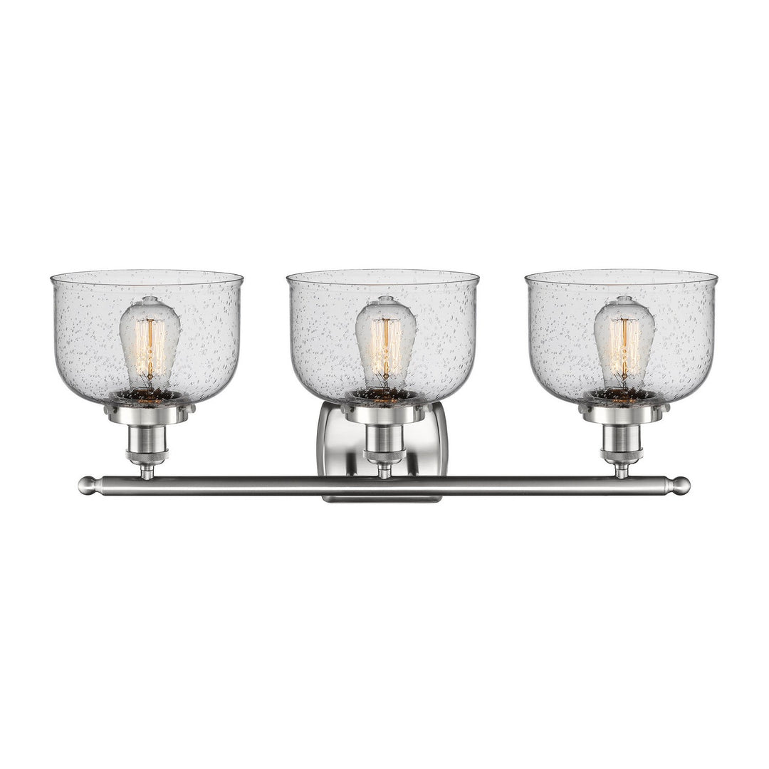 Innovations Ballston Urban 916-3W-SN-G74 Bath Vanity Light 28 in. wide - Brushed Satin Nickel