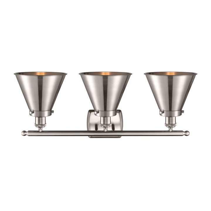 Innovations Ballston Urban 916-3W-SN-M13-SN-LED Bath Vanity Light 26 in. wide - Brushed Satin Nickel