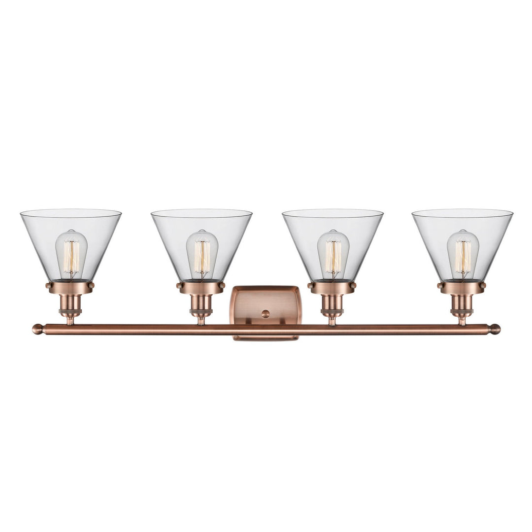 Innovations Ballston Urban 916-4W-AC-G42 Bath Vanity Light 38 in. wide - Antique Copper