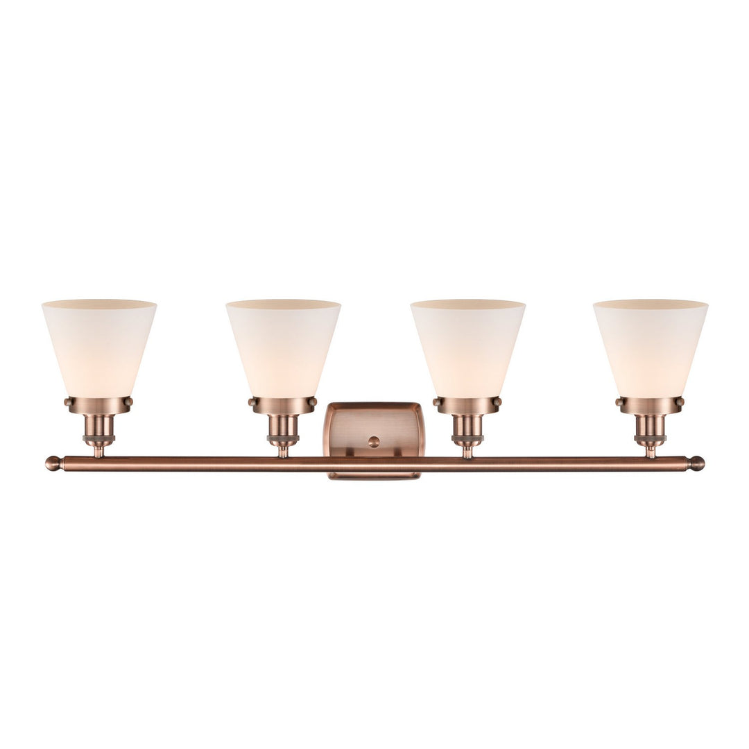 Innovations Ballston Urban 916-4W-AC-G61 Bath Vanity Light 36 in. wide - Antique Copper