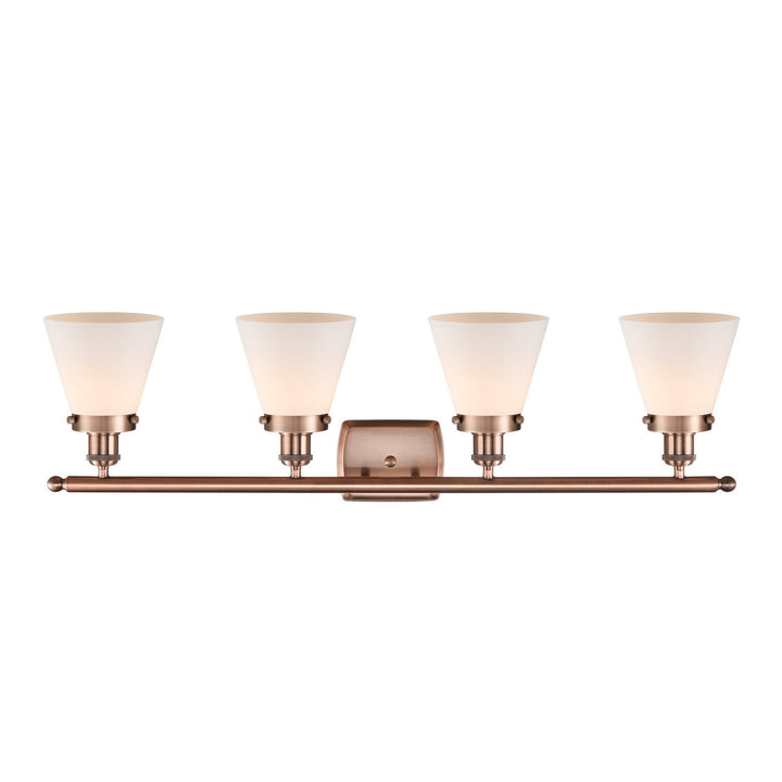 Innovations Ballston Urban 916-4W-AC-G61 Bath Vanity Light 36 in. wide - Antique Copper