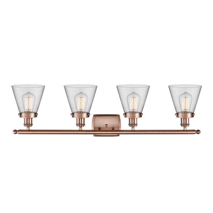 Innovations Ballston Urban 916-4W-AC-G62-LED Bath Vanity Light 36 in. wide - Antique Copper