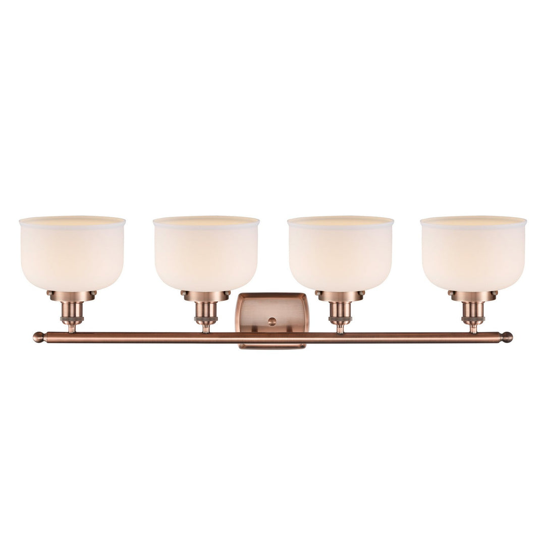 Innovations Ballston Urban 916-4W-AC-G71-LED Bath Vanity Light 38 in. wide - Antique Copper