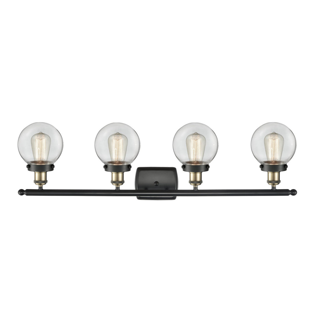 Innovations Ballston Urban 916-4W-BAB-G202-6 Bath Vanity Light 36 in. wide - Black Antique Brass