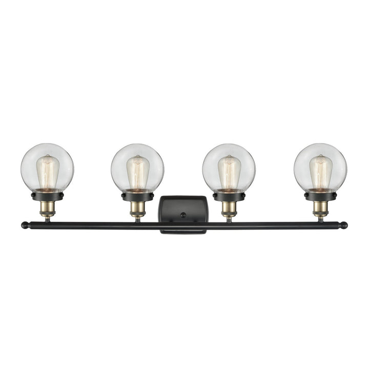 Innovations Ballston Urban 916-4W-BAB-G202-6-LED Bath Vanity Light 36 in. wide - Black Antique Brass